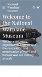 Mobile Screenshot of nationalwarplanemuseum.com